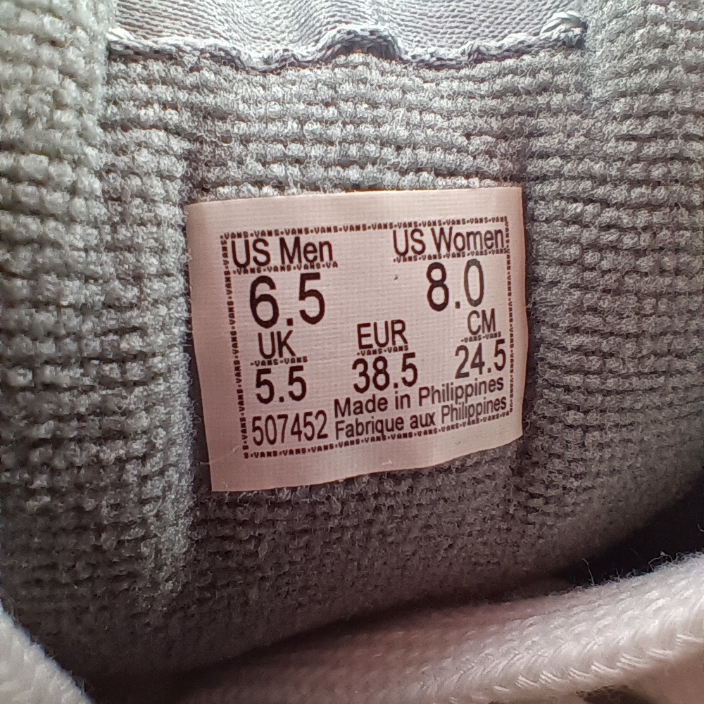 Vans Knu Skool Suede Gray Chunky Skate Shoes Mens 6.5 Womens 8.0 VN000D6CBXC - Picture 8 of 9